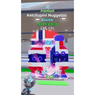KETCHUPINI NUGGETINI FOOTBALL - GO UP FOR BRAINROTS