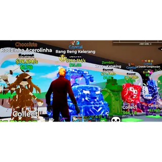 Rang Reng kelerang Crystal + 4 Brainrots - FORTNITE STEAL THE BRAINROT 