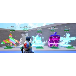 Pack Tralaledon X5 Brainrot FORTNITE GO UP FOR BRAINROTS