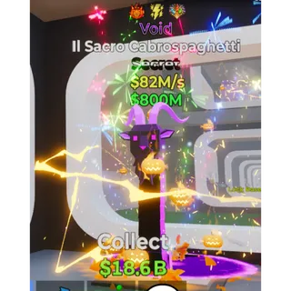 Fortnite steal brainrot - il sacro cabrospaghetti void