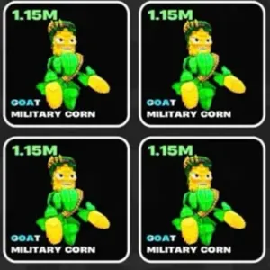 8X Goat Military Corns