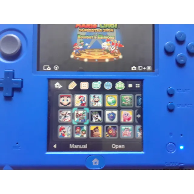 Nintendo 2DS (Hacked) +32GB SD & Extra Stylus - 3DS Console
