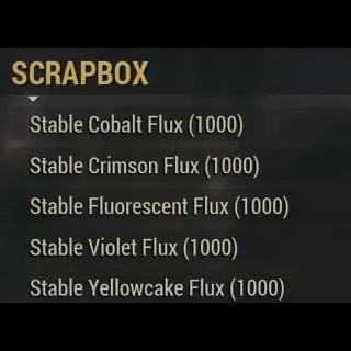 5000 Stable Flux