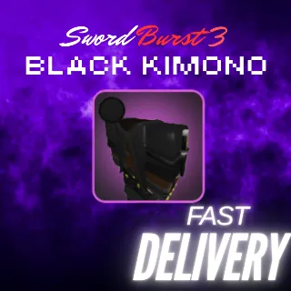 SB3 | Black Kimono