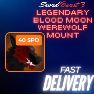 (25% OFF) SB3 | BLOODMOON WEREWOLF MOUNT