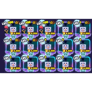 (BUNDLE) 15 SW SNOW SPONGE | SPONGEBOB TOWER DEFENSE | SBTD 