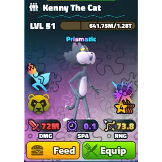 4 STAR KENNY THE CAT | SPONGEBOB TOWER DEFENSE | SBTD