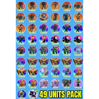 49 UNIT BUNDLE | TOILET TOWER DEFENSE | TTD