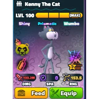 5 STAR SW KENNY THE CAT | SPONGEBOB TOWER DEFENSE | SBTD