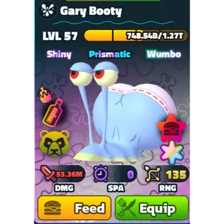 SS SW GARY BOOTY | SPONGEBOB TOWER DEFENSE | SBTD