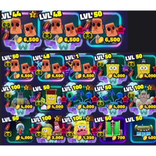 UNIT BUNDLE | SPONGEBOB TOWER DEFENSE | SBTD