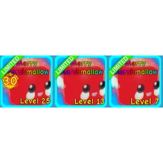 3 Merry Marshmallow - BGS / BUBBLE GUM SIMULATOR