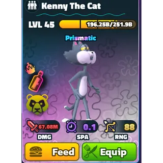 KENNY THE CAT | SPONGEBOB TOWER DEFENSE | SBTD