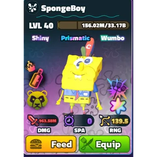 (OP STATS) SS SW SPONGEBOY | SPONGEBOB TOWER DEFENSE | SBTD