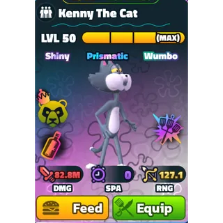 SW KENNY THE CAT | SPONGEBOB TOWER DEFENSE | SBTD