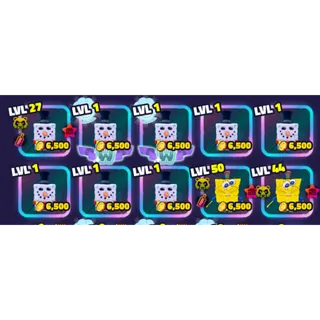 (BUNDLE) 10 UNITS | SPONGEBOB TOWER DEFENSE | SBTD 