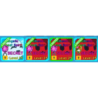 4 Ghost Spirit - BGS / BUBBLE GUM SIMULATOR