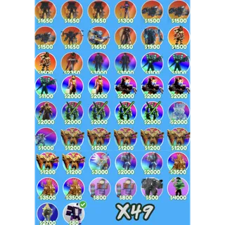 49x Bundle | Toilet Tower Defense | TTD