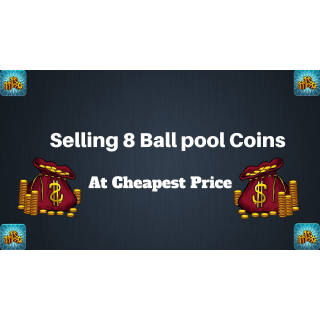 8 Ball Pool Coins 0 75 For 1b 1 000 000 000 Mobile Spiele Gameflip