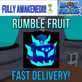 BLOX FRUITS| Fully Awakening your rumble fruit!  (FAST DELIVERY!) 