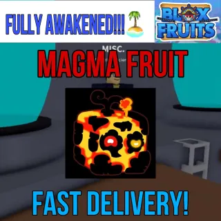 BLOX FRUITS| Fully Awakening your magma fruit!  (FAST DELIVERY!)