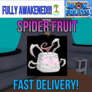 BLOX FRUITS| Fully Awakening your spider fruit!  (FAST DELIVERY!)