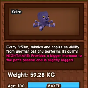 HUGE NIGHTMARE MIMIC