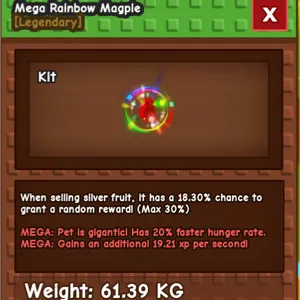 RAINBOW HATCHED MAGPIE