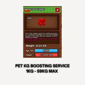 PET KG BOOSTING