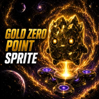 Gold Zero Point Sprite