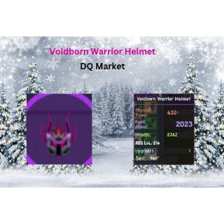 Dungeon Quest | Voidborn War Helmet