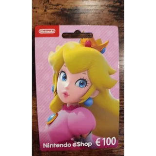 €100.00 EUR Nintendo eShop