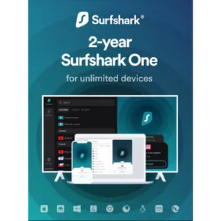 Surfshark One (Antivirus + VPN Bundle) 2 Years 