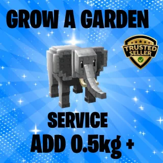 ADD 0.5kg TO ANY PET SERVICE