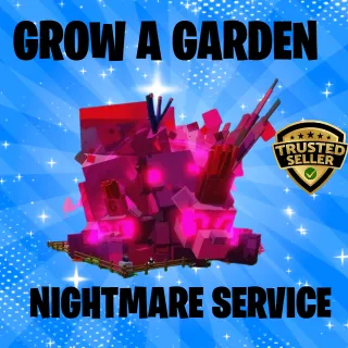 Grow a Garden 🌀 Nightmare Mutation Service (Fast & Safe)
