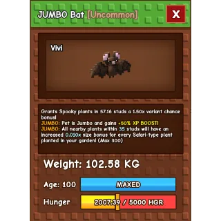 JUMBO Colossal BAT