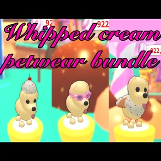 whipped cream petwear