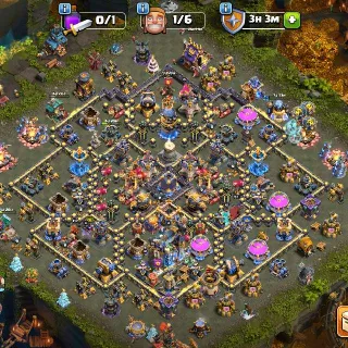 Clash of Clans TH18 SEMI-MAXED 3000gems