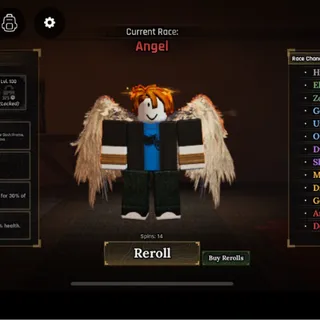 Account angel  (The forge roblox)