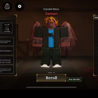 Account Demon  (The forge roblox)