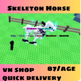 Raise animal skeleton Horse (87 age) | quick delivery