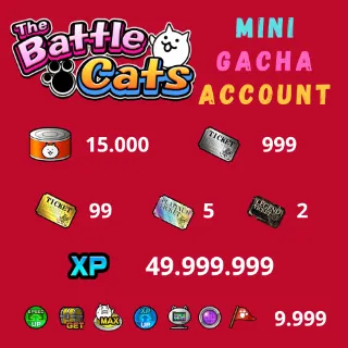 Mini Gacha Battle Cats 4cc0unt [Android/iOS] [All regions]