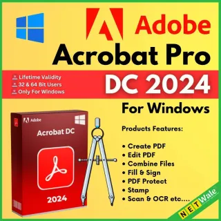 Adobe Acrobat Pro DC 2024 for Windows