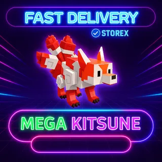 Grow a Garden – Mega Kitsune (Exclusive Pet) | Fast Delivery | STOREx