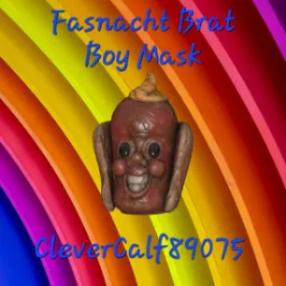 Fasnacht Brat Boy Mask
