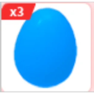 Adopt Me | 3x Blue Egg 