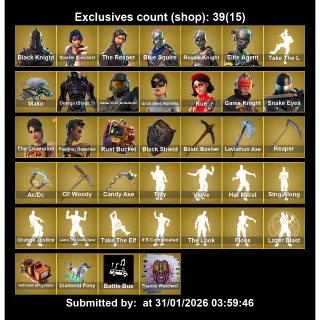 410 Skins Black Knight + Rue