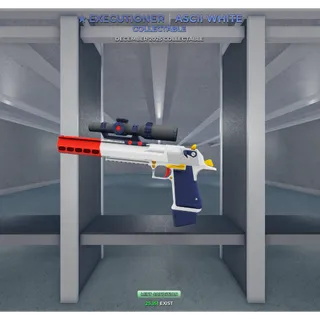 SNIPER DUELS | EXECUTIONER ASCII WHITE | MC