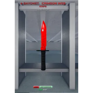 SNIPER DUELS | BAYONET CRIMSON WEB | MC