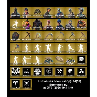 OG Black Knight + OG Aerial Assault One Glider